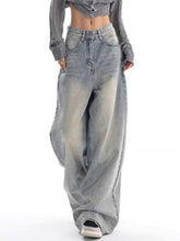 Vintage Light Wash High Rise Boyfriend Jeans